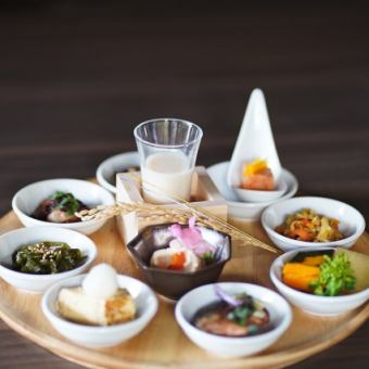 ＜ランチ＞【やさしい和のごちそう── 五穀豊穣膳 ── 】 2,530円(税込)