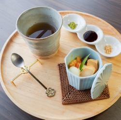 織の自家製和パフェ