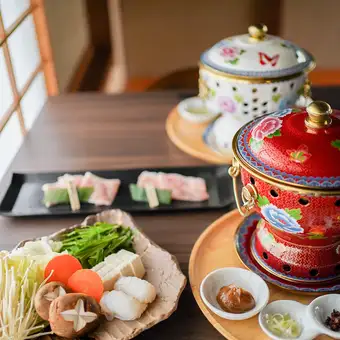 【ランチ】身体ととのう、薬膳火鍋膳 ─兵庫の豚、二種の彩り─