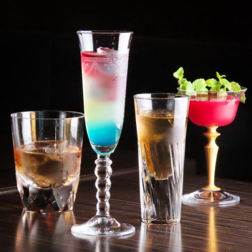 見た目にも美しいドリンク