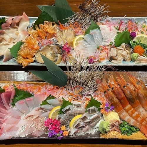 ≪当店名刺代わりの逸品≫おまかせ新鮮5点盛り 2,380円 (税込)～