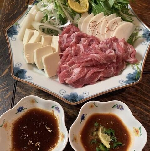 豚しゃぶチョンゴル