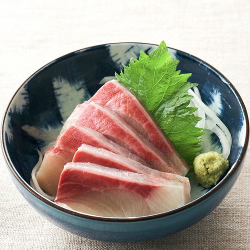 Yellowtail sashimi