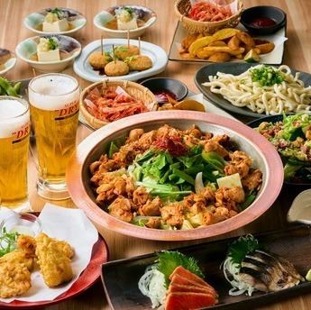 宴会は「かまどか」で！≪2時間飲み放題付き≫コース各種ご用意♪