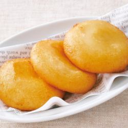 Mochi with gooey cheese