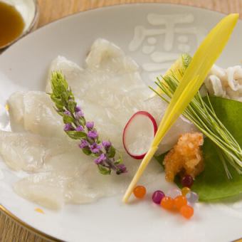 季節のコース料理 ￥7,700（税込）