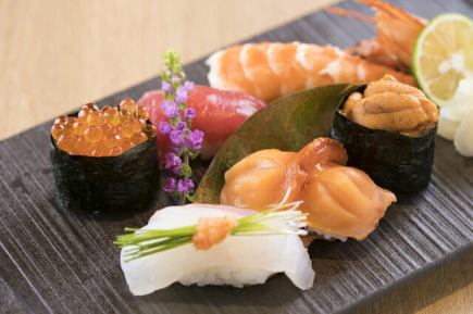 Weekday only Oboro lunch course 5,500 yen (tax included)