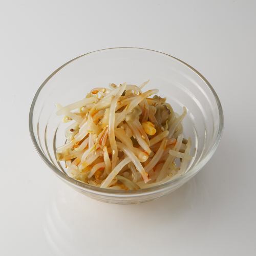 Zha cai and bean sprout chili oil