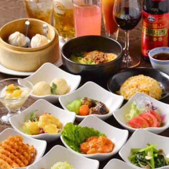 土・日・祝日ディナー限定■□■本格四川料理 ～オーダーバイキング～■□■