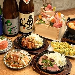 There are plenty of dishes that go well with sake!