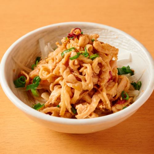 鶏皮ポン酢