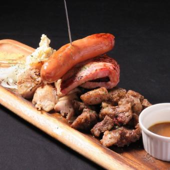 杰克提供的肉拼盘太棒了！！！