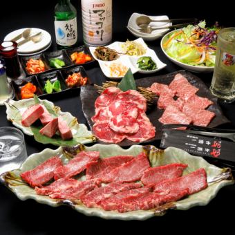 All-you-can-eat and drink of 64 types of "Specially Selected Japanese Black Beef" for 90 minutes! 8,778 yen.If you make a reservation, it's only 8,278 yen!!!