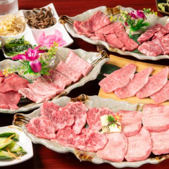 ≪1番人気≫全68種和牛食べ放題『和牛焼肉コース』6578円予約すれば無料に時間延長(30分)！