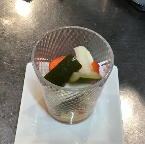 自家製ピクルス