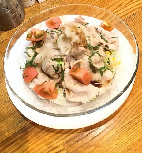 豚ロースの冷やししゃぶサラダ