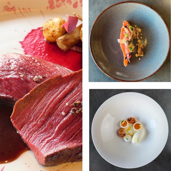 【Wメイン】魚&肉料理を堪能する季節のフルコース『BERTH 1 Complet』