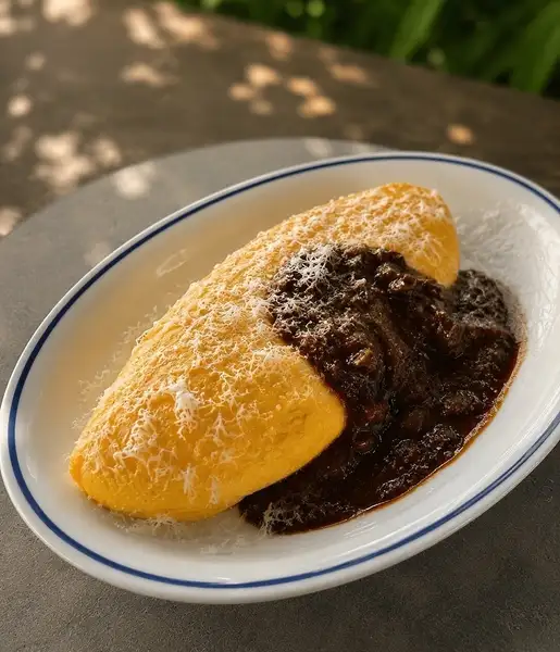【とろける食感】チーズinオムレツデミグラスソース◆至高の味わい