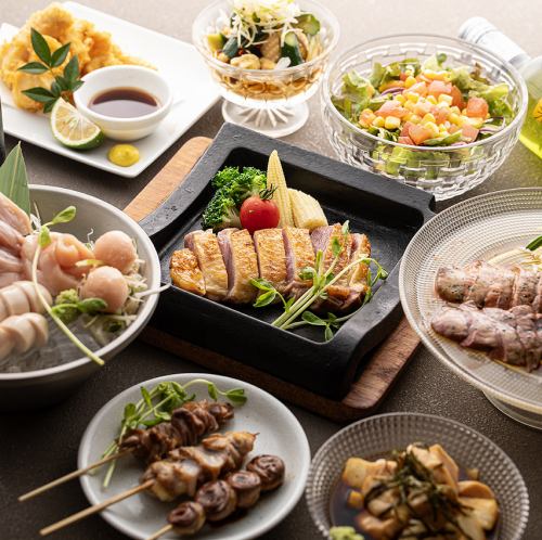 究極の地鶏(おおいた冠地どり)の絶品焼き鳥をどうぞ!