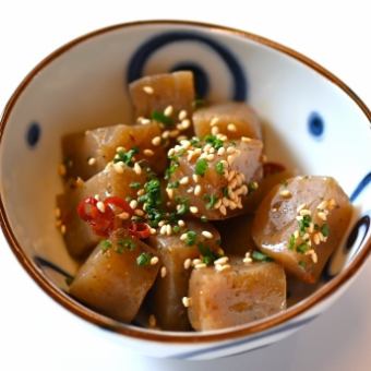 ピリ辛こんにゃく