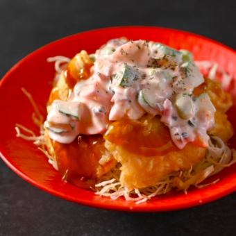 具沢山タルタルのチキン南蛮