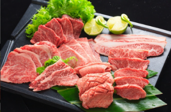 [Limited Time/Strongest Banquet Course] Special Beef Tongue Platter + All-You-Can-Eat Wagyu Beef 150 Minutes 8,800 Yen (Tax Included)
