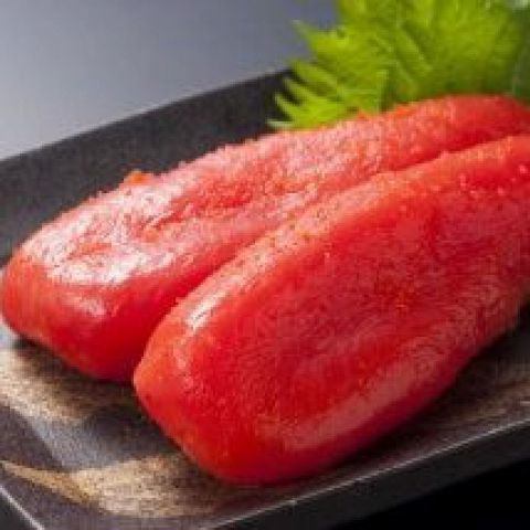 Karashi mentaiko/sweet shrimp yukke each