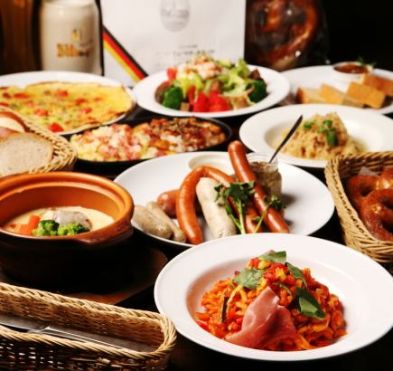 1/5より☆新春のお得プラン【冬のあったかドイツお食事コース】2名様より※ドリンク別※金曜不可