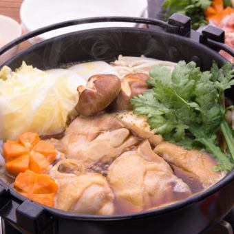 ＼15種以上焼酎付／ 鶏すき鍋×海鮮×鶏づくし！『プレミアムコース』3H飲放題 <全11品> 10000円