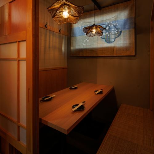 当店のお席は全席個室！