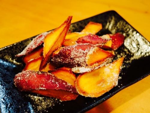 Fried sweet potato / skin Paris