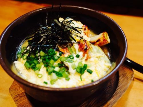 Tori porridge / Kimchi porridge