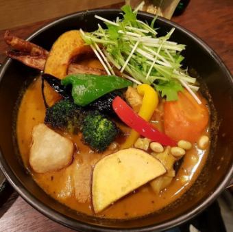 夏バテ防止!スープカレー【焼鳥食べ放題】2.5時間飲み放題付「焼鳥全27品コース」4500円→3500円
