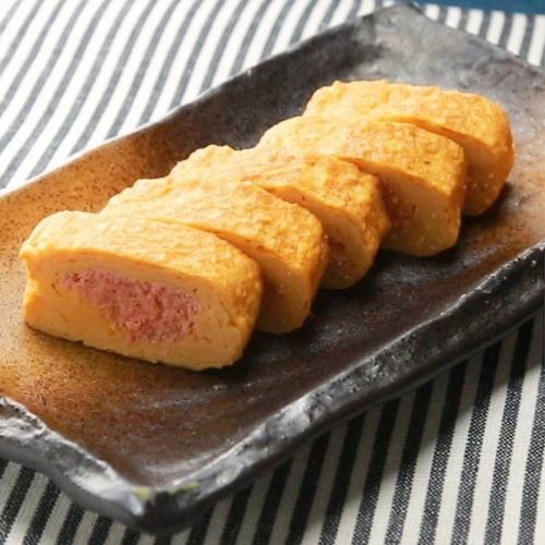 明太子入りだし巻き卵～大根おろし添え～