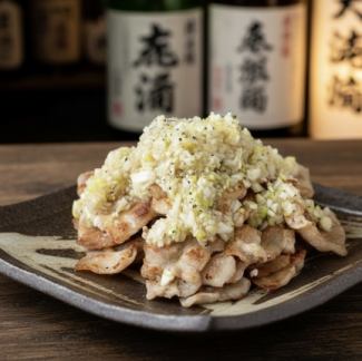 豚バラグルルのネギ塩