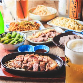 【2時間飲み放題付】ボリューム満点！鶏肉・どろぶた肉三昧コース！4,950円⇒4,500円(税込)