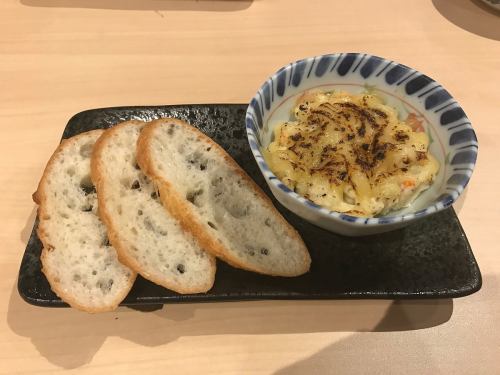 Potato salad gratin (with bucket)