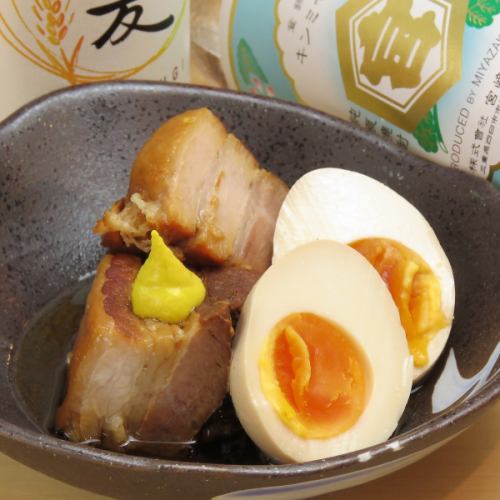 Dorobuta Kakuni (with boiled egg)