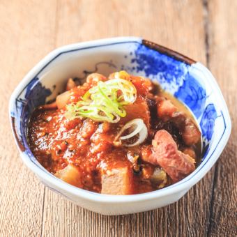 どろぶたカレーもつ煮