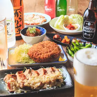 夏日派对套餐！【包含2小时畅饮】专为想要畅饮的人士打造 ★ 4,200日元 ⇒ 3,850日元（含税）