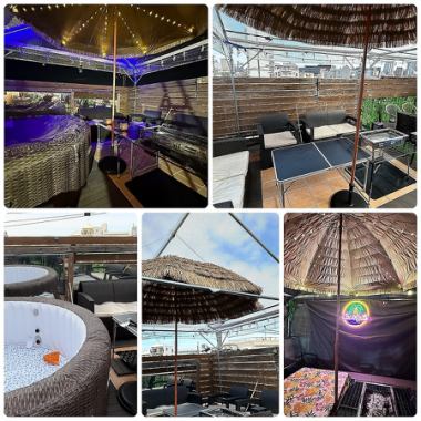 即使在城市裡,也能在屋頂享受燒烤!就算下雨也沒關係。您無需擔心生炭、購物、清理或滅火!這裡距離本陣站僅需步行3分鐘,而本陣站距離名古屋站也只有4分鐘的步行路程。歡迎您將其用於各種用途,例如與朋友或帶孩子的家庭一起。