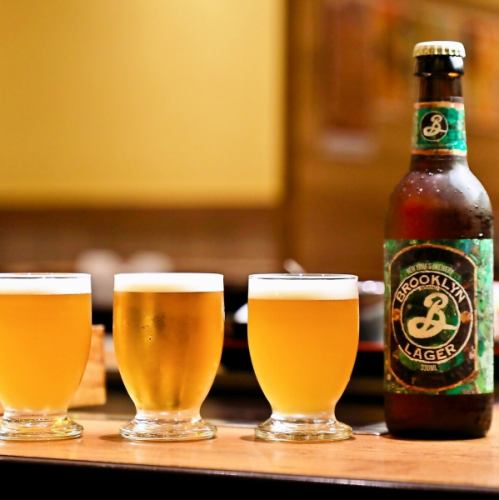 クラフトビール飲み比べ！