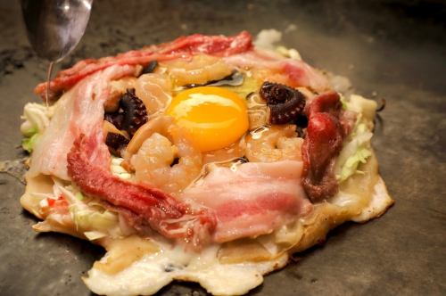 お好み焼きランチ！