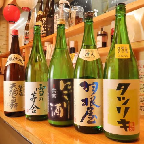 ★Authentic food and authentic sake★