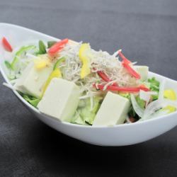 Kyoto tofu and Jaco salad