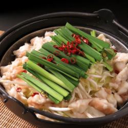 Motsu nabe/local chicken hotpot 1 serving each