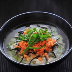 Ochazuke salmon