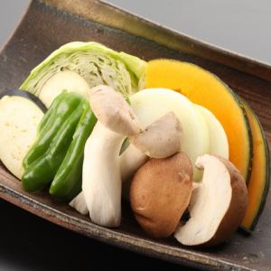 焼き野菜盛合せ