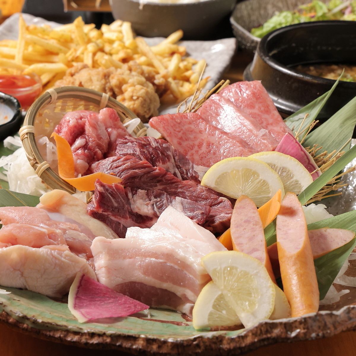 [Private room x Yakiniku x All-you-can-eat] 90 minutes of all-you-can-eat and drink with 50 different dishes ♪