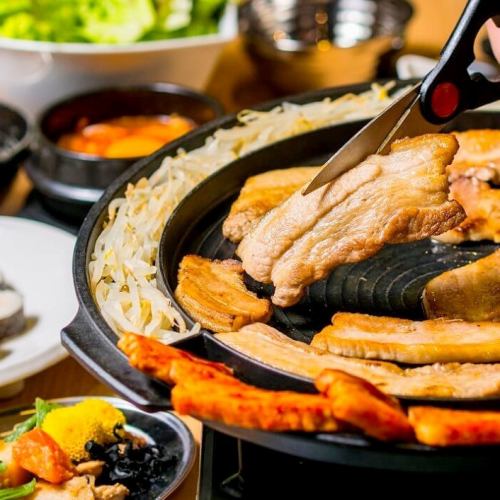 All-you-can-eat Korean food